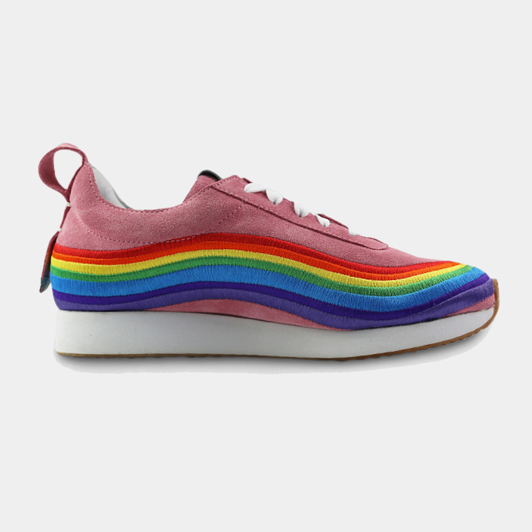 Women s Traction LE Rainbow Premium Handcrafted Comfortable Shoes. COMUNITYmade